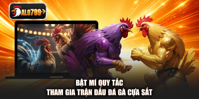 Bật mí quy tắc tham gia trận đấu đá gà cựa sắt